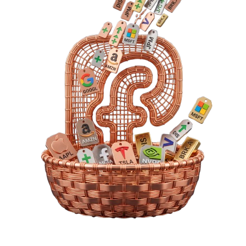 Copper basket of tokenized stock tickers